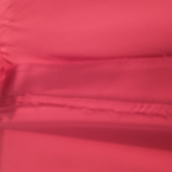 Arias 100%silk red blouse size small - Picture 7 of 12